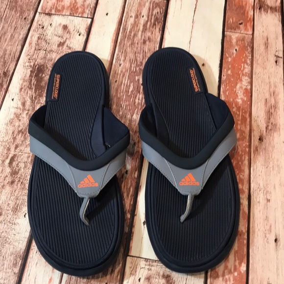 adidas supercloud flip flops